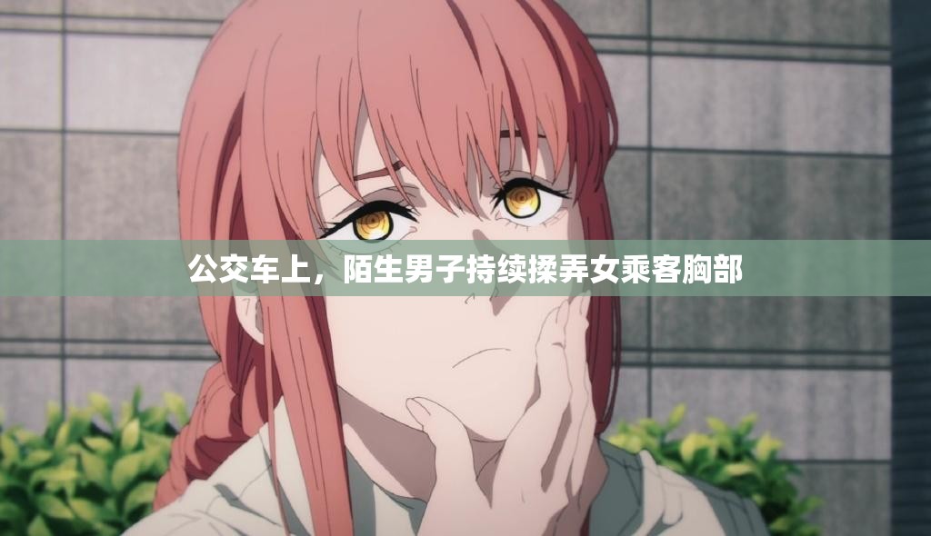 公交車(chē)上，陌生男子持續(xù)揉弄女乘客胸部